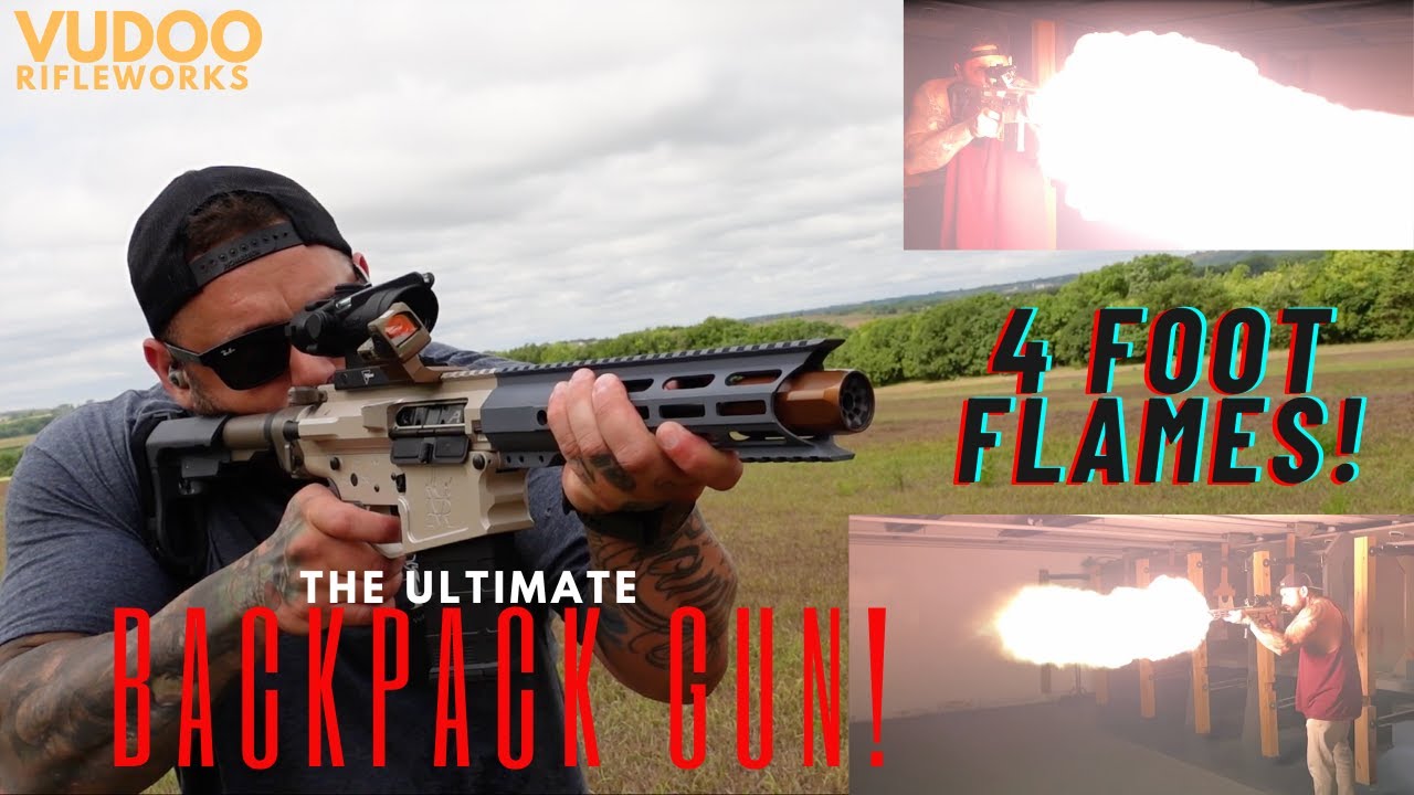 The Ultimate Backpack EDC Gun! By: Vudoo Rifleworks and BruteForce Firearms