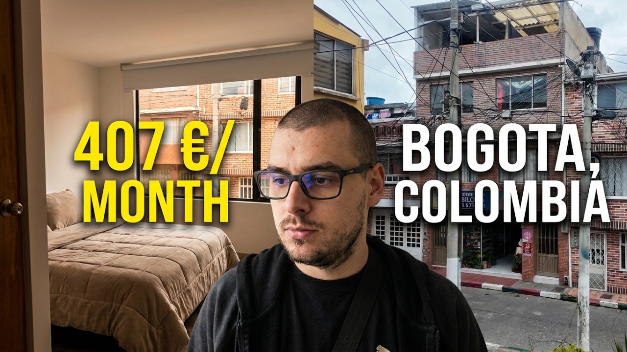Cheap Airbnb apartment in Bogota. 407 € / month.  Ep 2