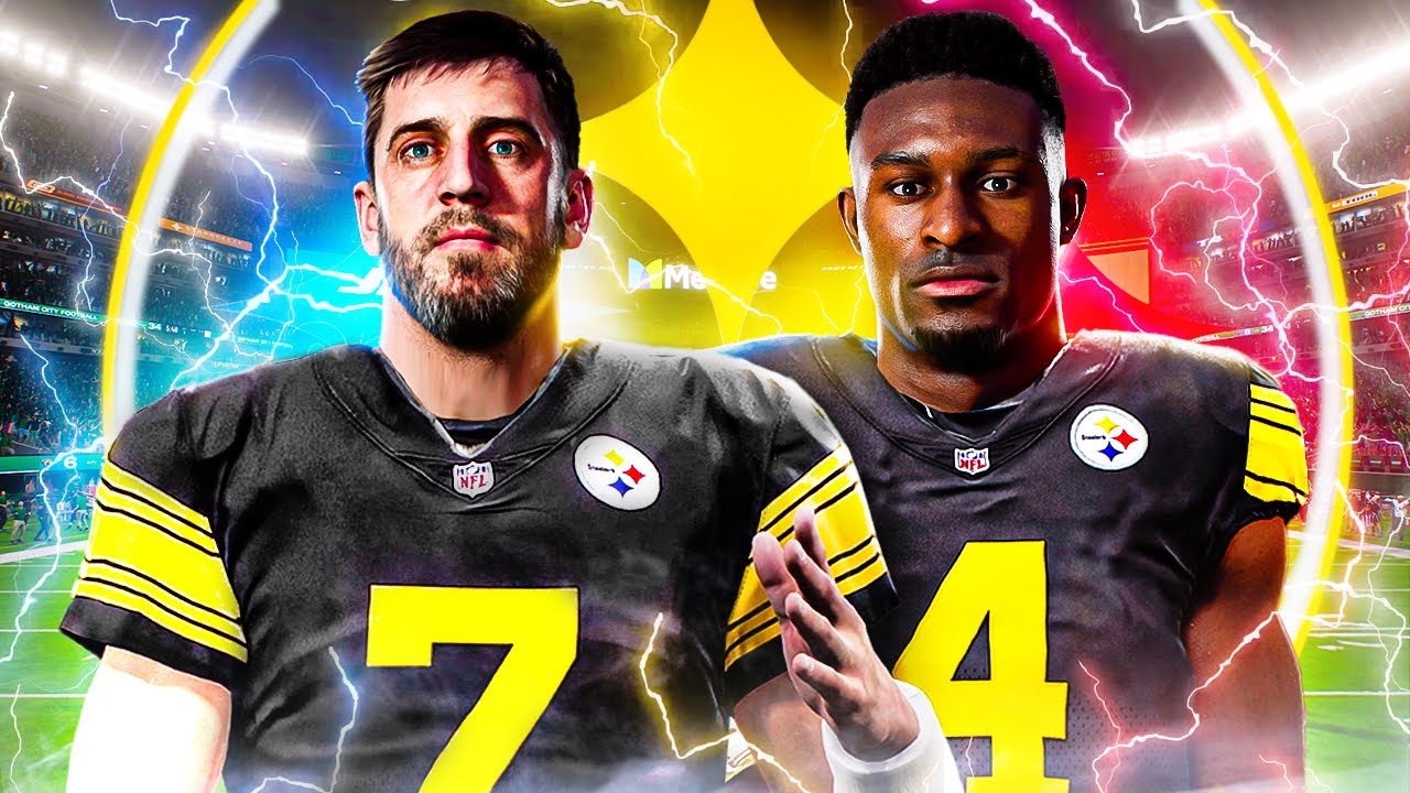The Steelers Are My New Franchise Team, Aaron Rodgers & DK Metcalf!!