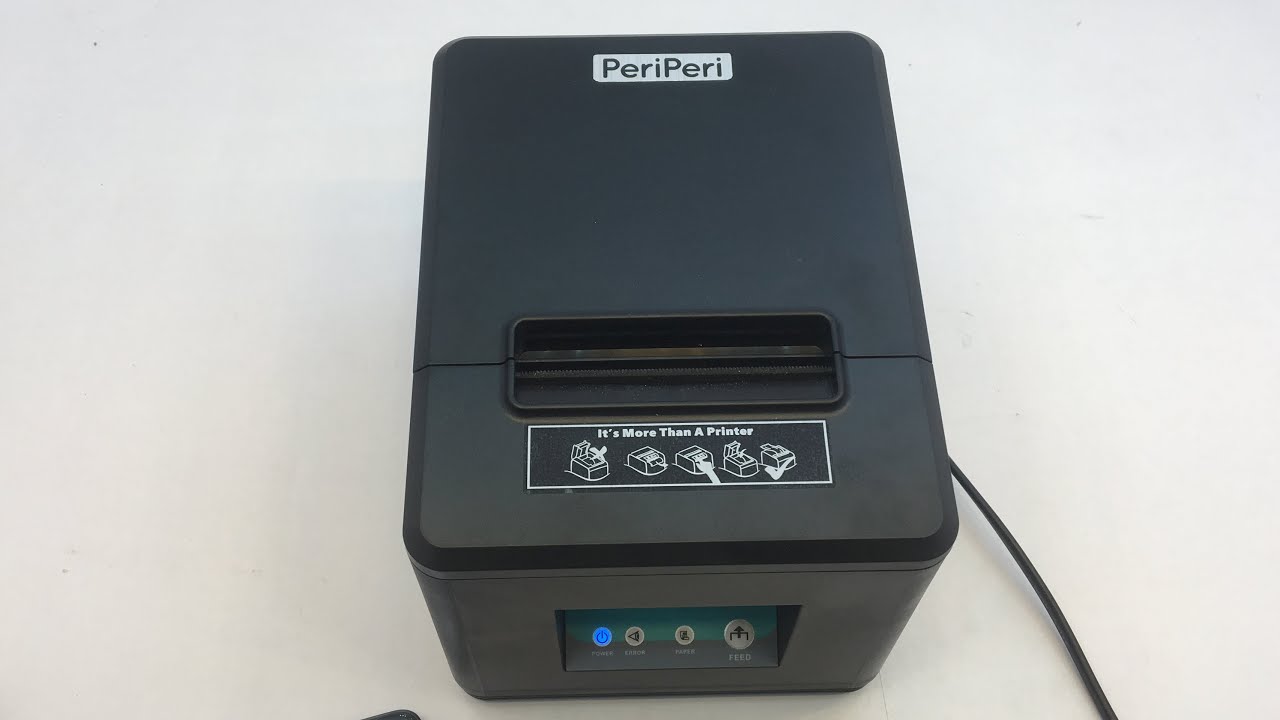 PeriPeri 3inch Square Inkless Receipt Thermal Printer with Bluetooth, (Connection With Mobile)