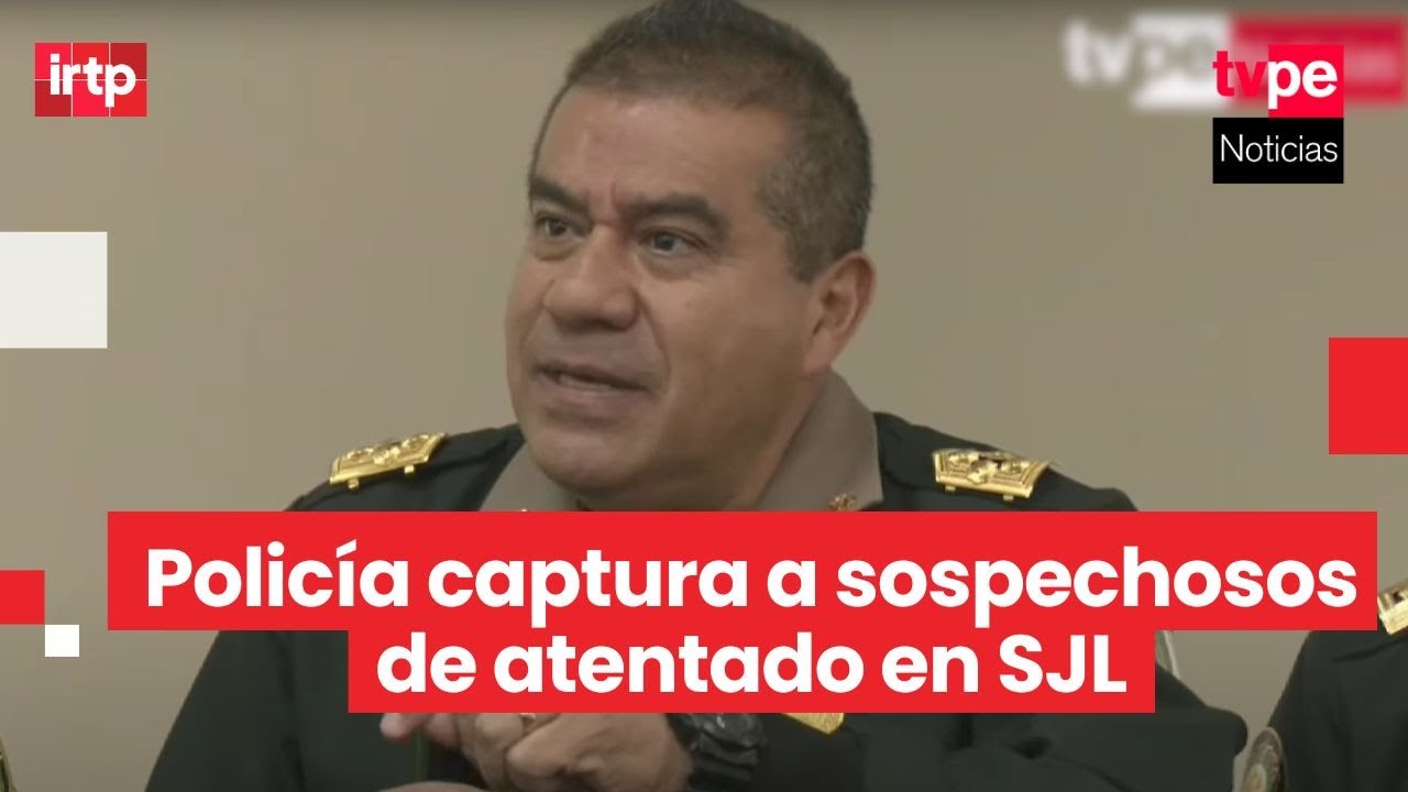 Policía captura a sospechosos y reafirma su compromiso con el orden y la seguridad