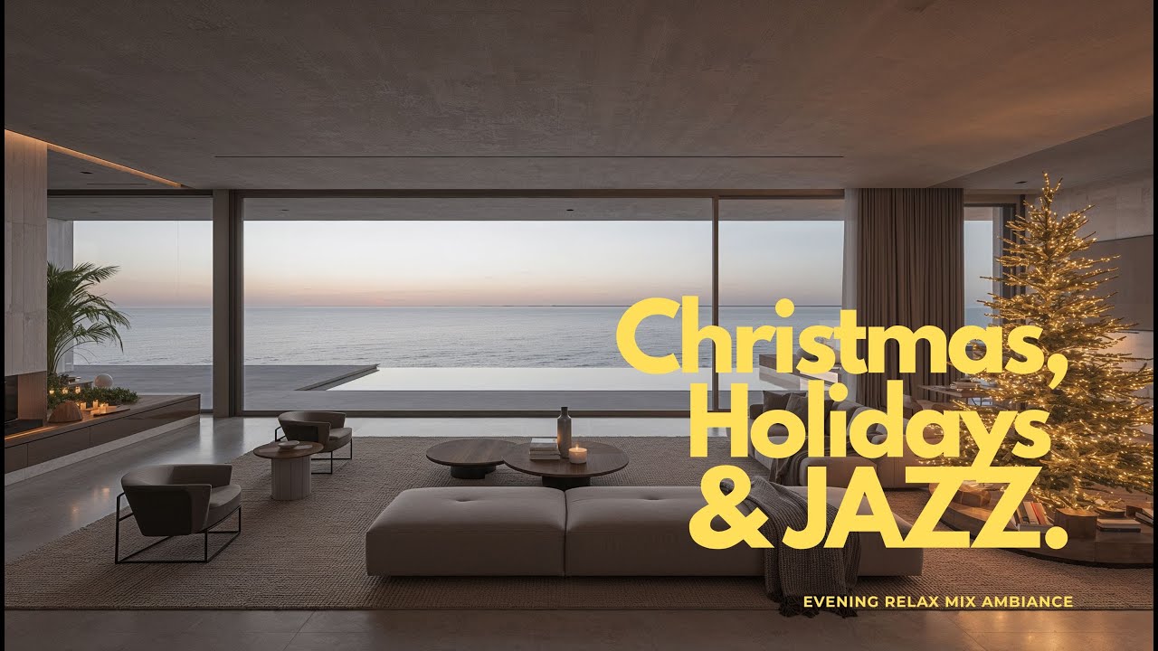 Smooth Christmas Jazz 🎄 Holiday Ambience Jazz Chill Mix