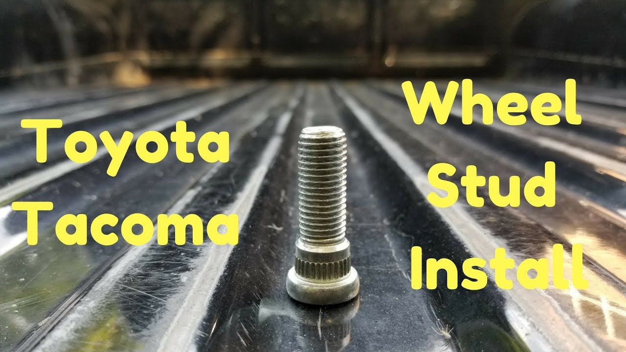 Toyota Wheel Stud Replacement | Tacoma 4Runner T100 Tundra