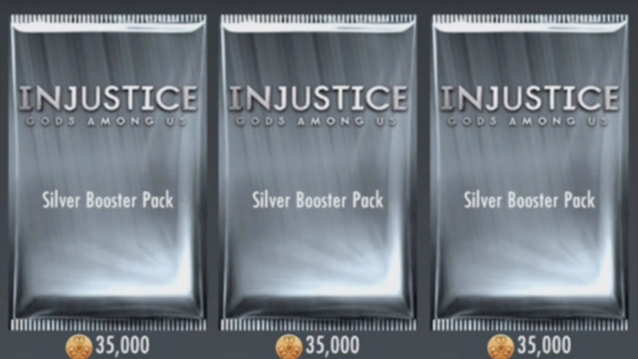 Injustice Gods Among Us (iOS/Android) SILVER BOOSTER PACK OPENING