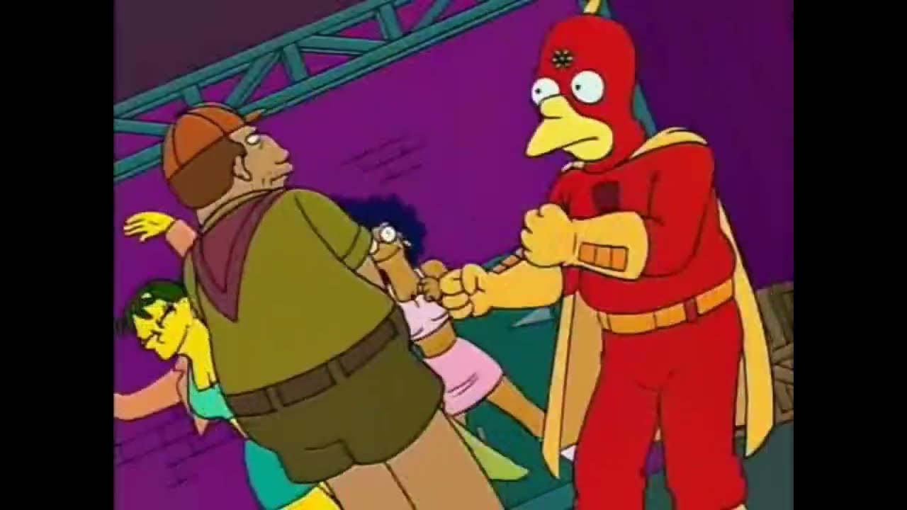 Los Simpson - El hombre radioactivo de los 70