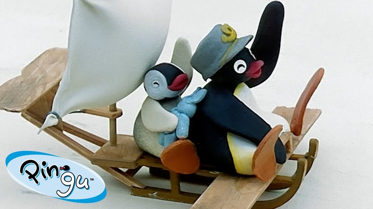 The Flying Pingu! 🐧 | Pingu - Official Channel | Cartoons For Kids