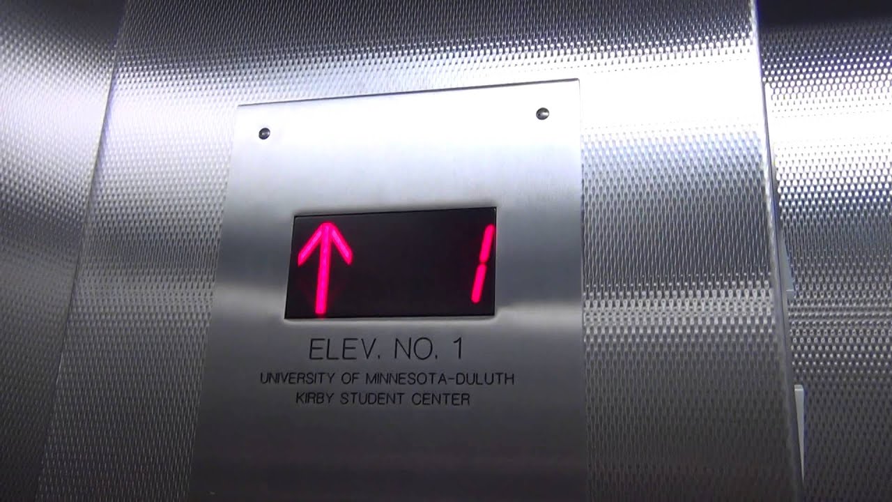 Otis Traction Service Elevator - UMD Kirby Student Center - Duluth, Minnesota
