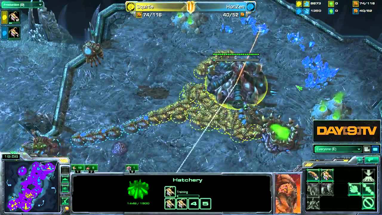 Day[9] Daily #344 P2 - Funday Monday: Unitless Zerg Play!
