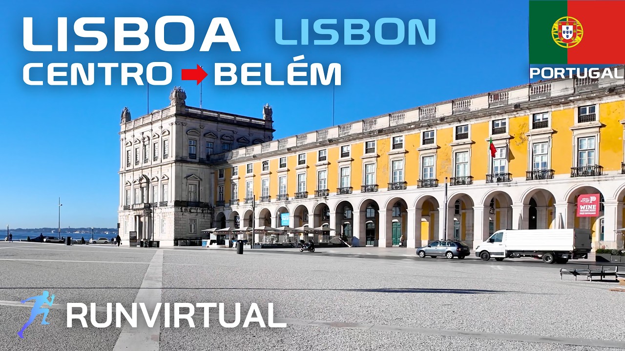 Running in Portugal: Lisbon Waterfront • Center to Belem
