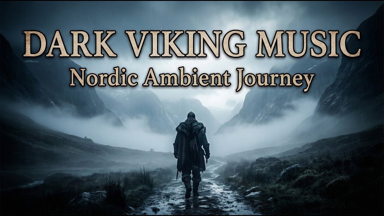 Cinematic Dark Viking Chants | Emotional Nordic Noir Journey (1 hour loop)