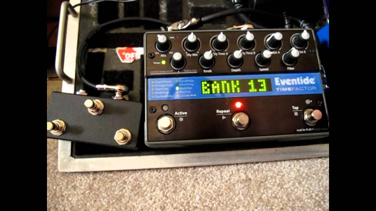 Eventide Timefactor - Features Overview + T1M Aux Switch