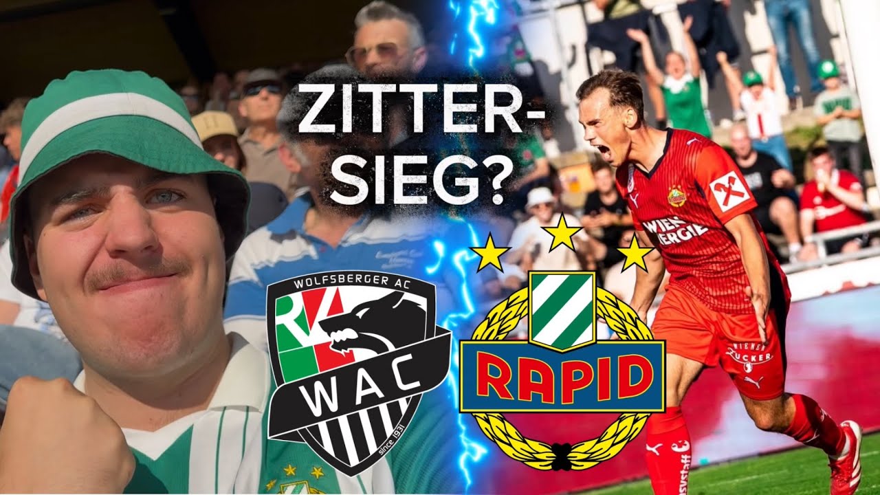 UNGLAUBLICHE ZITTERPARTIE IN WOLFSBERG / Wac vs Rapid
