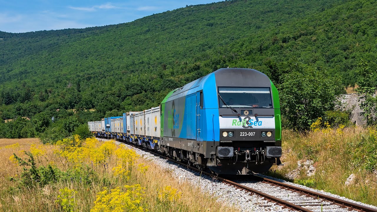 Faszination Koperrampe / Slowenien - Adria Transport, Metrans, Rail & Sea, SETG, ÖBB, SŽ Cargo uvm.