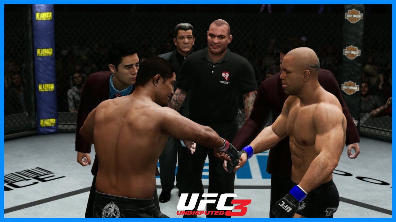 Mark Munoz vs Wanderlei Silva | UFC UNDISPUTED 3 PC GAMEPLAY 60 FPS