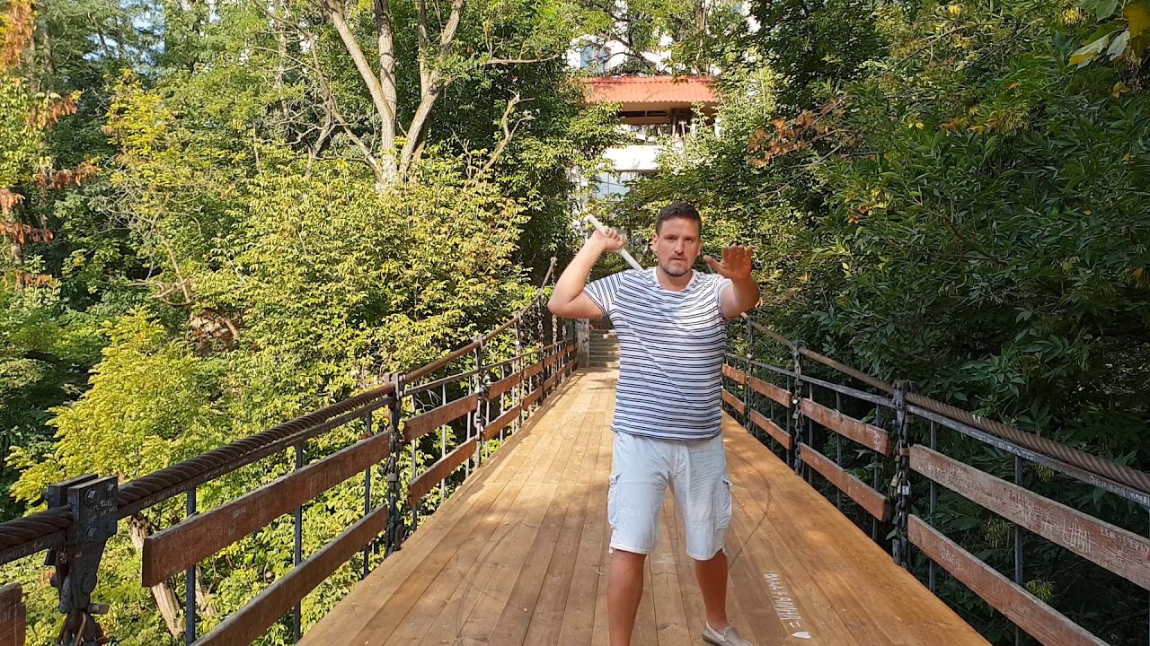 Amara single stick basic 01_3 / Амара. Как драться палками. Базовые техники 01_3