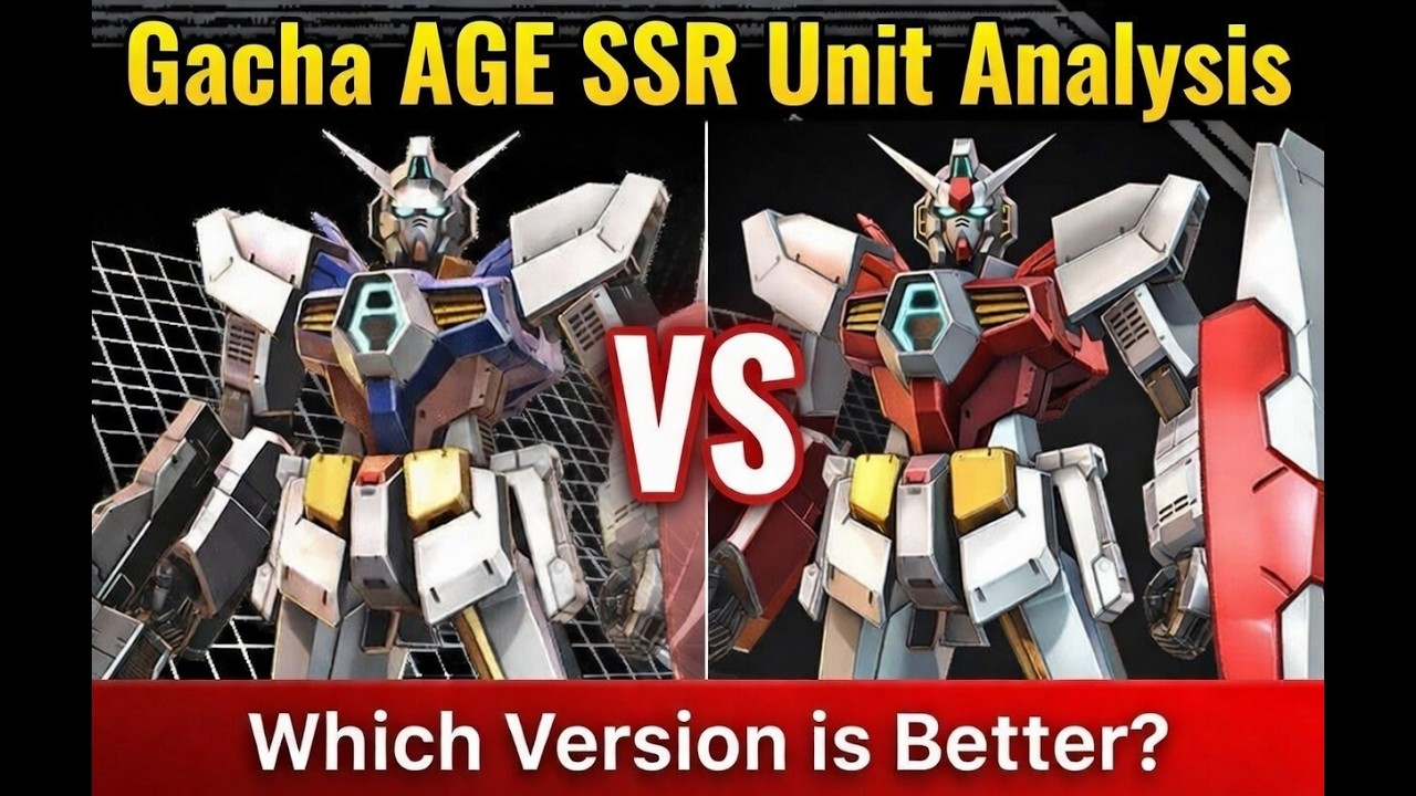 Analyzing all 6 Gacha AGE SSR Units | SD Gundam G Generation Eternal