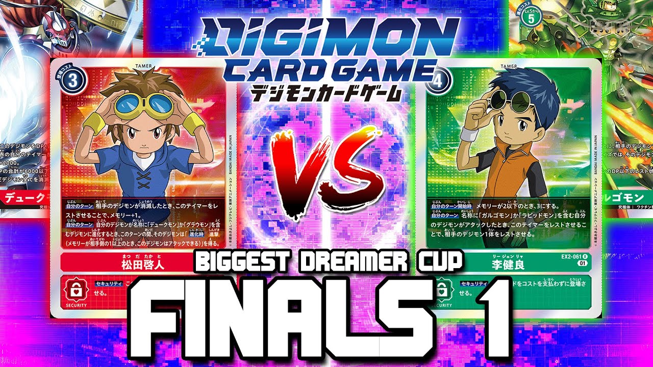 Gallantmon VS MegaGargomon!! | Digimon Card Game: Biggest Dreamer Cup (FINALS 1)