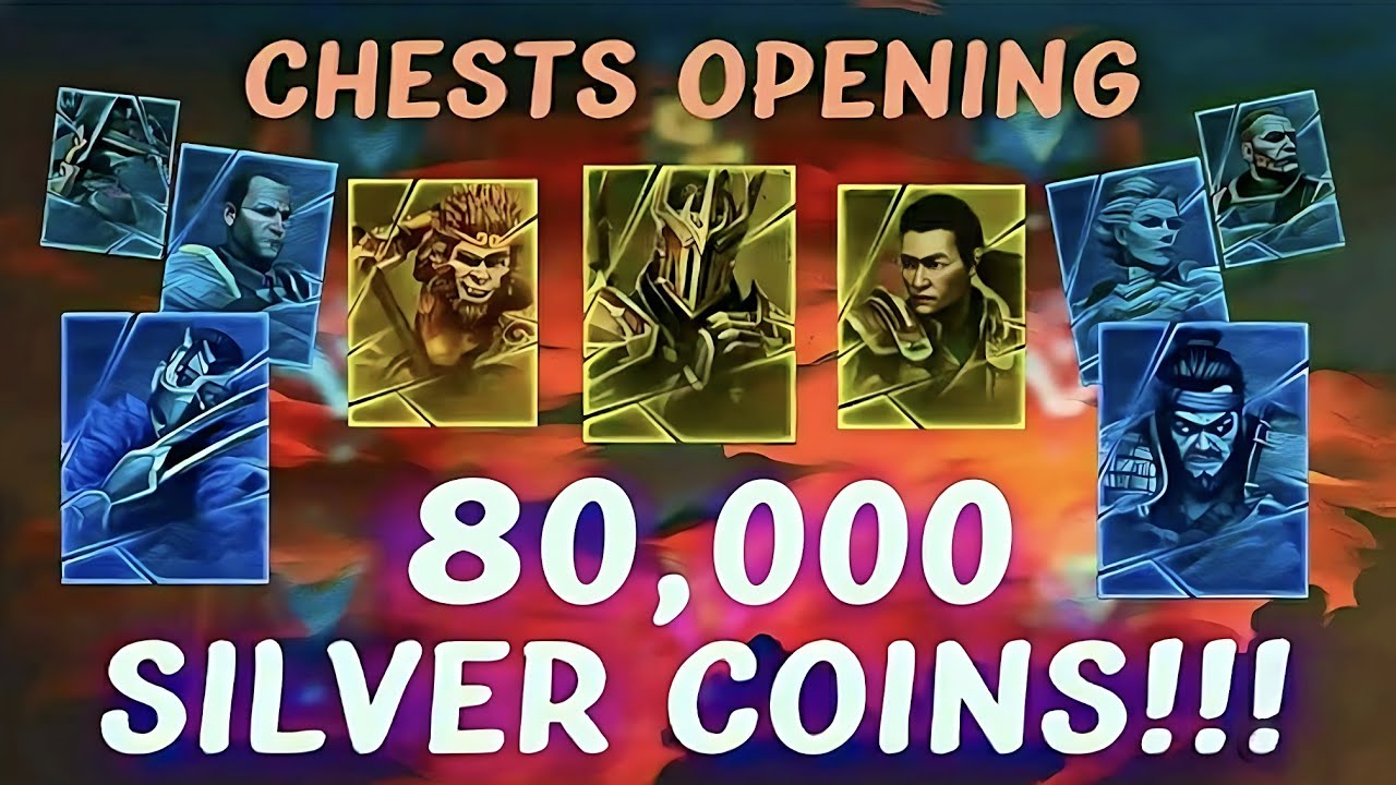 OMG 😱 80,000 SILVER COINS CHEST OPENING!!! II Biggest Chest Opening EVER II Shadow Fight 4 Arena