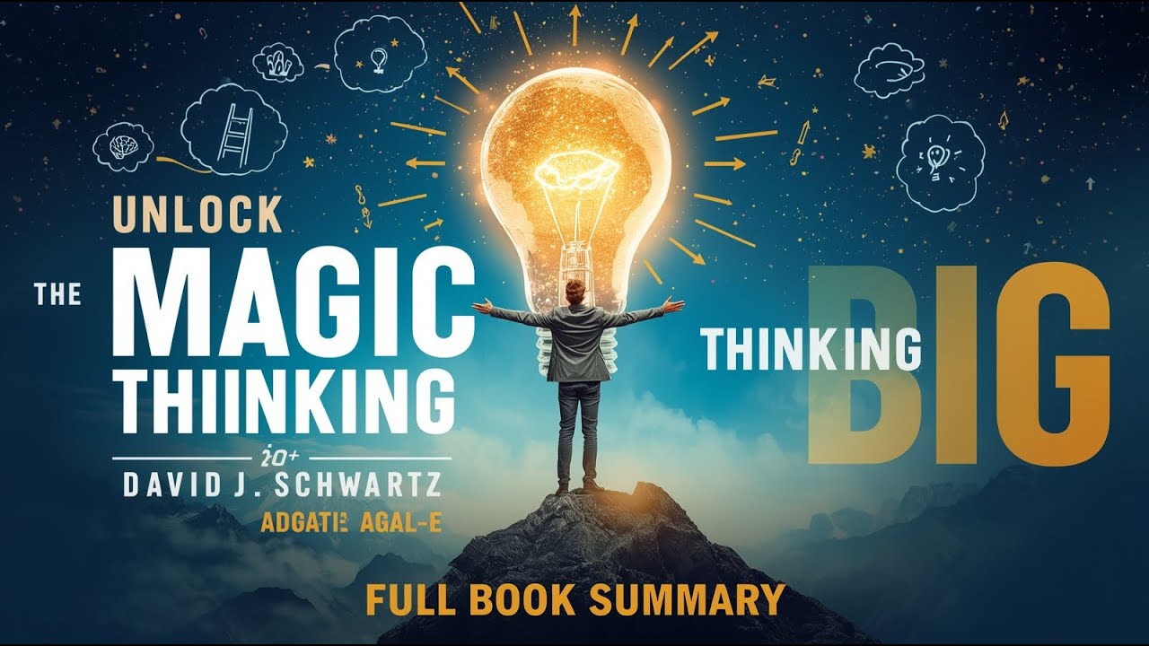 The Magic of Thinking Big by David J. Schwartz // Book Summary in English // Key Learnings //