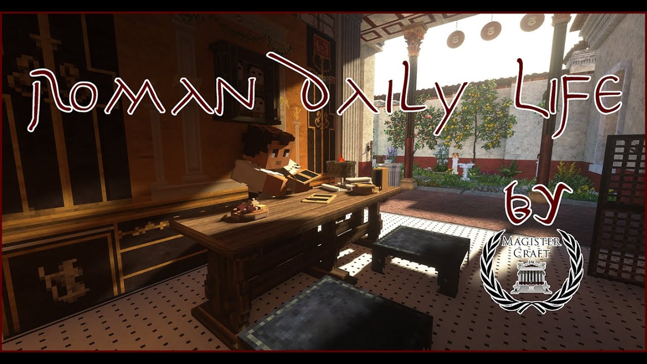 Roman Daily Life Mod for Minecraft