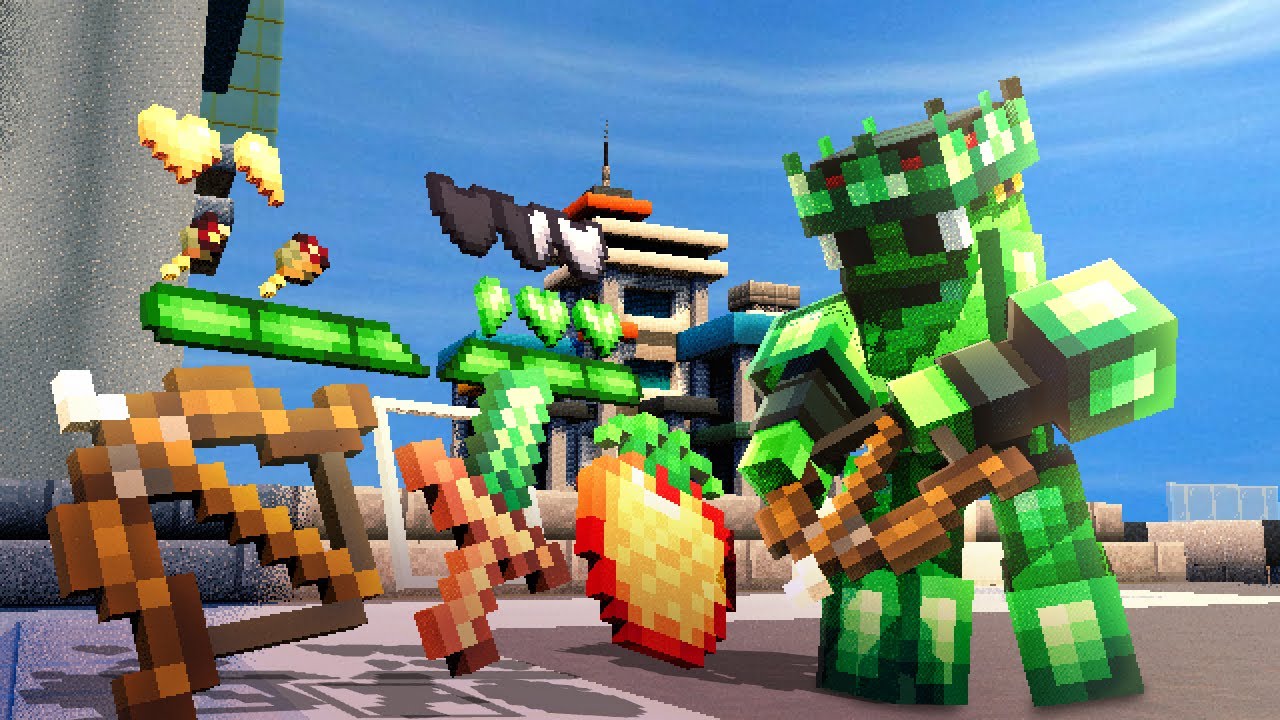 The BEST Minecraft Bedrock Pack (Fe4rless 2K)