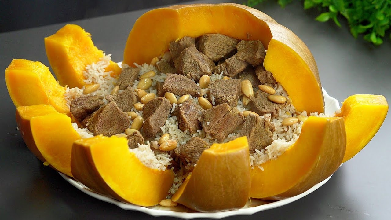 Фаршированная тыква – полезная и вкусная еда