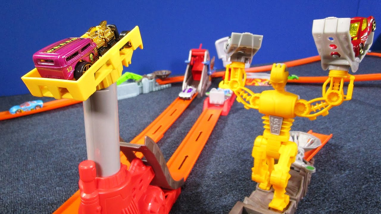 Trick Tracks Shock Ramp Chain Reaction Hot Wheels Track Sets