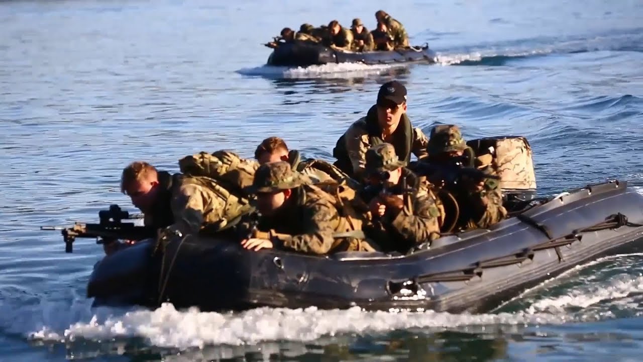 Inflatable Raid Craft Training - Blue Raptor