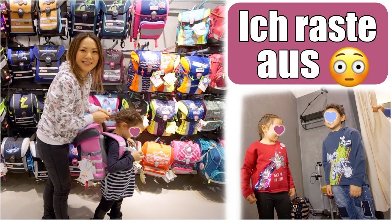 Zu viel für mich 🙈 Einkaufen mit 3 Kindern! Schulranzen für Clara | Shopping Haul VLOG | Mamiseelen