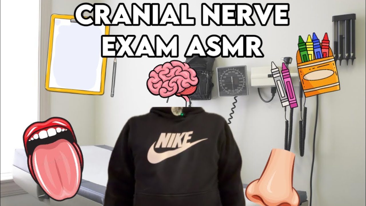 Asmr low quality cranial nerve exam