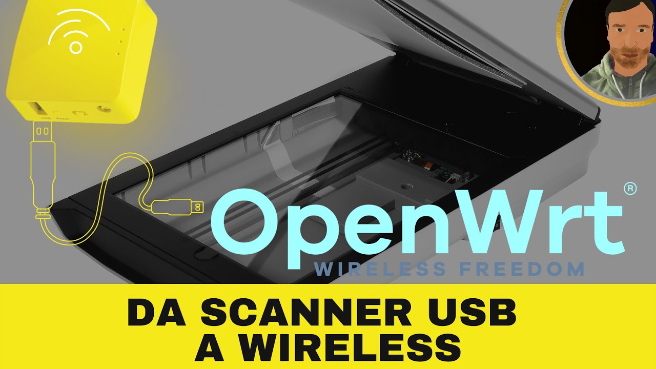 Trasformare uno scanner USB in WIRELESS