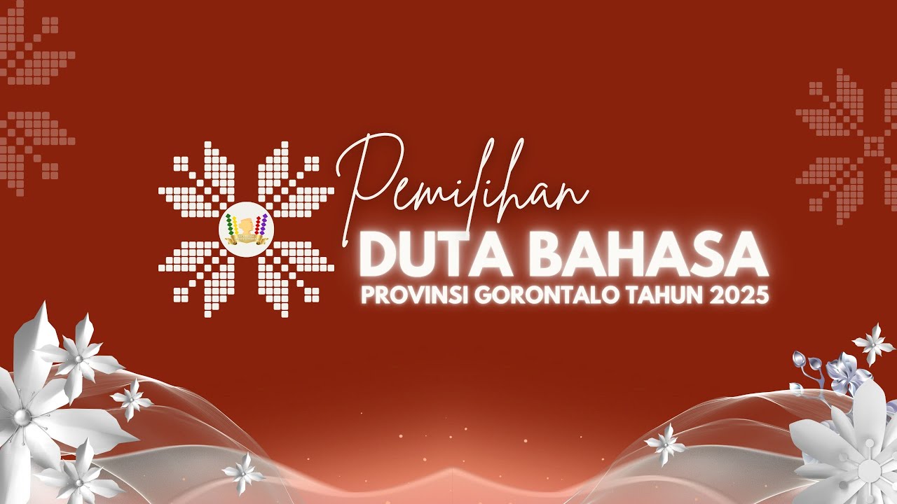 Puncak Penganugerahan Pemilihan Duta Bahasa Provinsi Gorontalo Tahun 2025