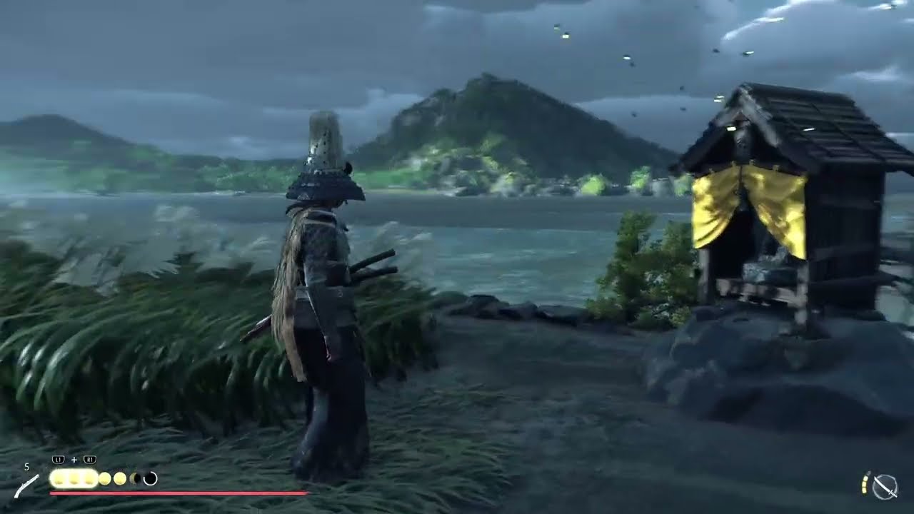 GHOST OF YÕTEI - VILA DE PESCA OISO + ALTAR DE REFLEXÃO 