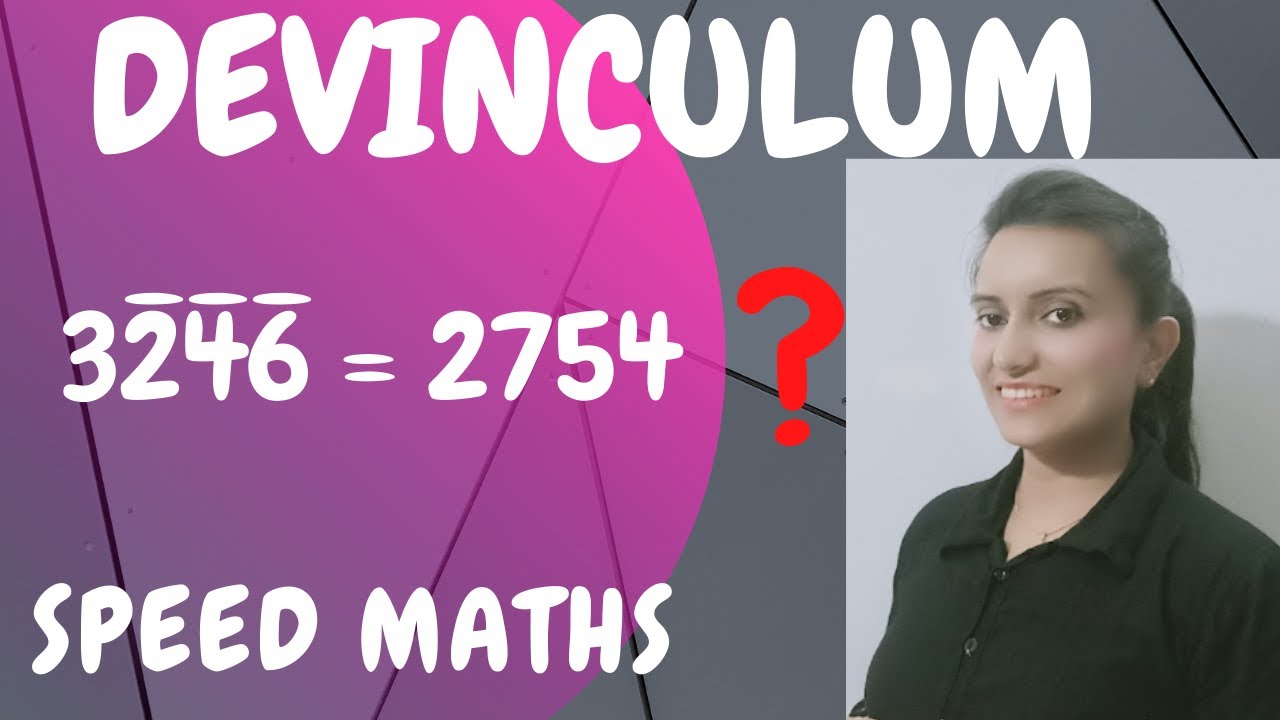 Devinculum/Vedic Maths/Speed Maths