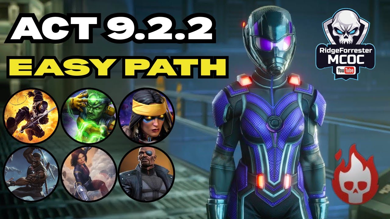 The EASIEST path in ACT 9.2.2 | Cassie Lang Boss | - Marvel Contest of Champions