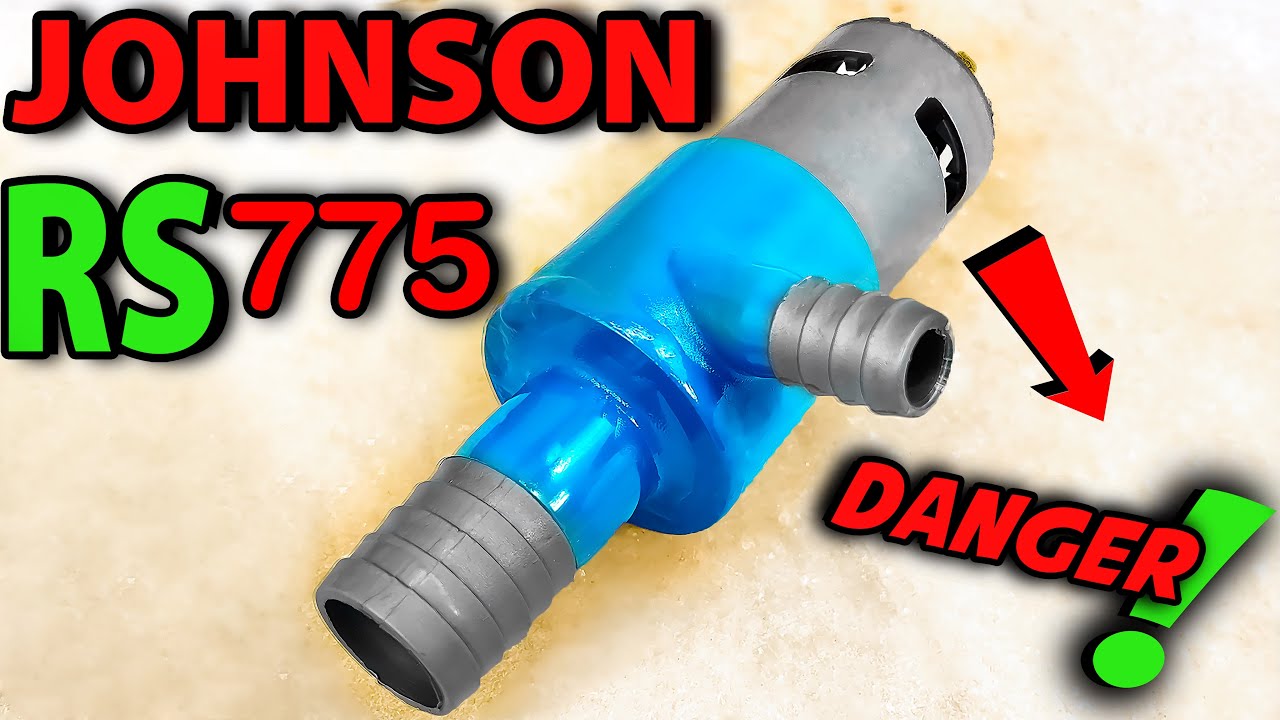 DIY RS-775 Water Pump | Johnson 775 Motor