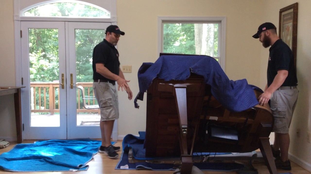 Grand piano set up Part 2 by A2B Moving and Delivery