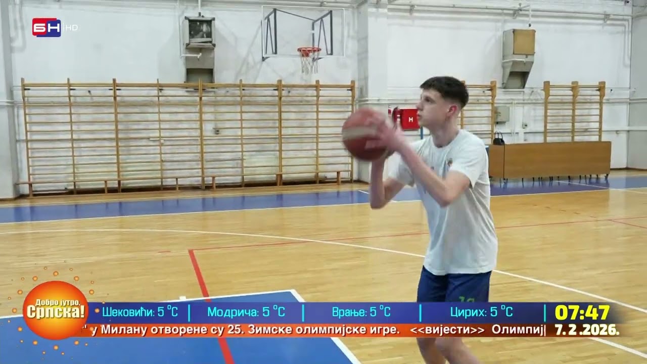 Bijeljina: Ljubav prema košarci odvela je Petra Jevtića u košarkaški klub 