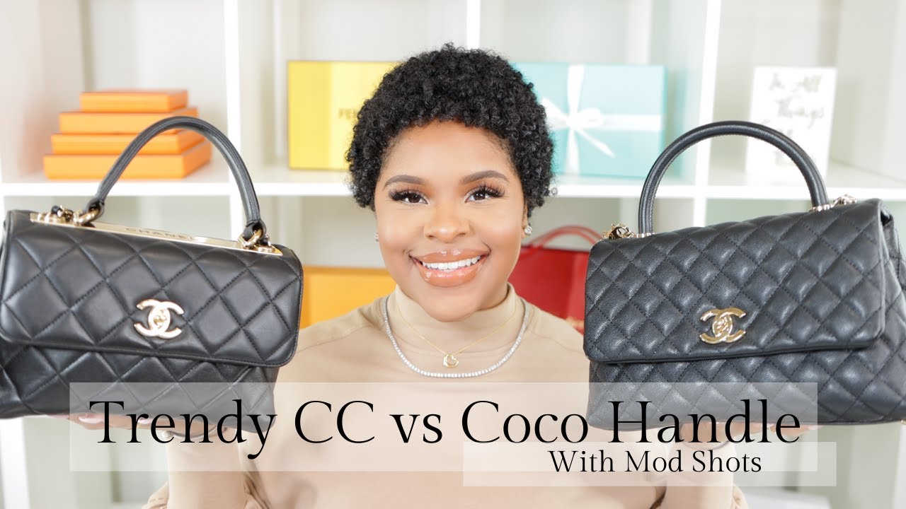 CHANEL TRENDY CC VS COCO HANDLE COMPARISON | KAYLAN ALEX