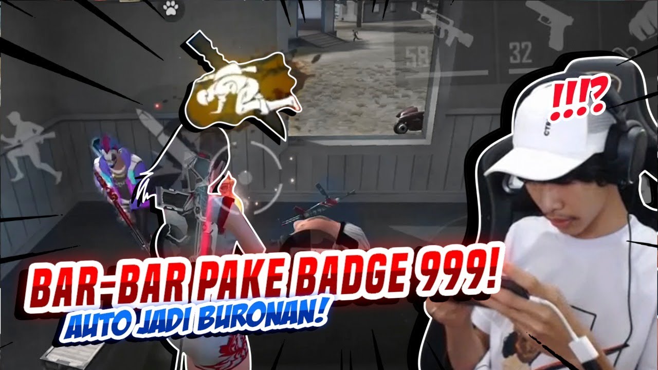 BARBAR TENGAH MALEM PAKE BADGE 999 AUTO JADI BURONAN SATU SERVER !!!