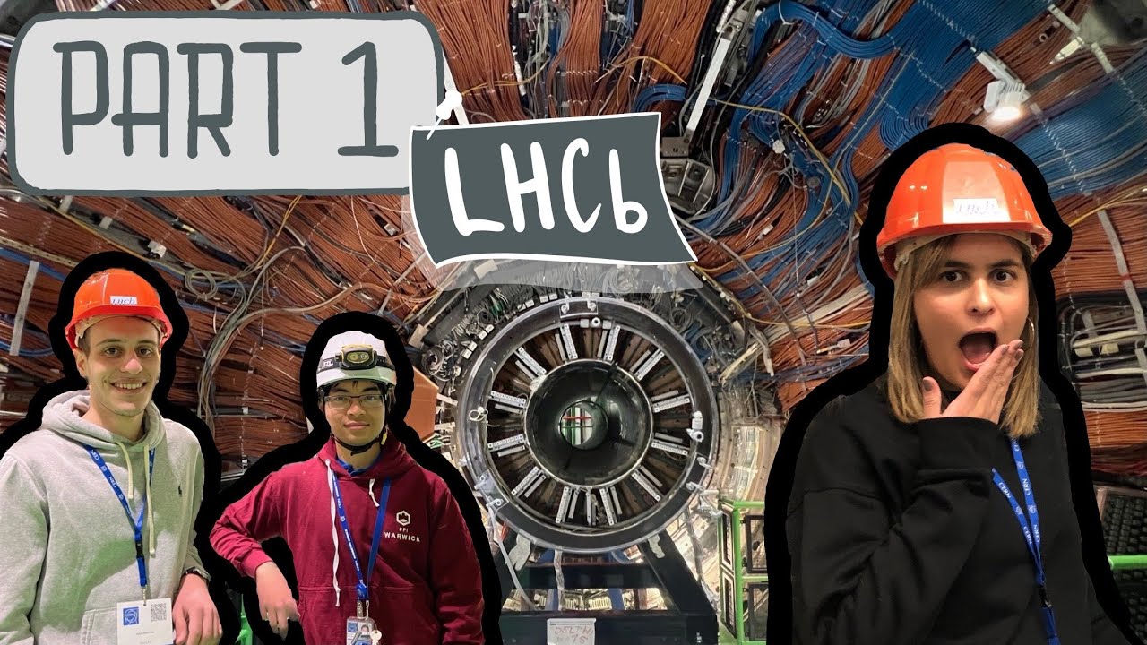 How beautiful is a particle? LHCb experiment | CERN Vlog Part 1