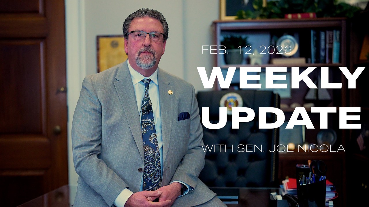 Missouri Sen. Joe Nicola's Legislative Update for the Week of Feb. 9, 2026