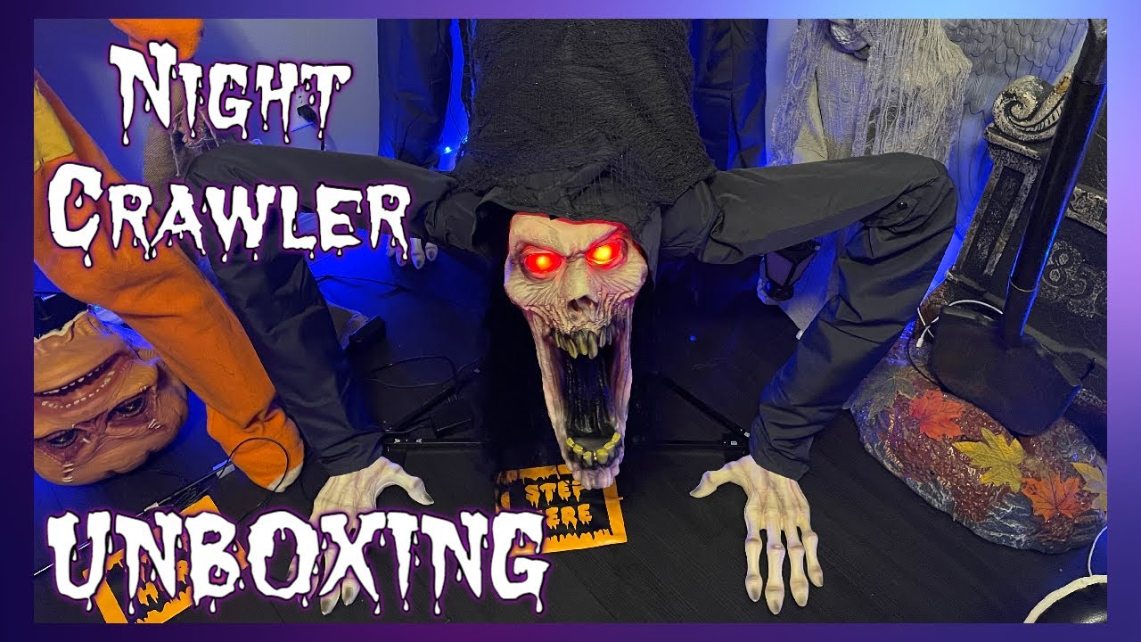 Spirit Halloween 2021 Night Crawler Unboxing and Review