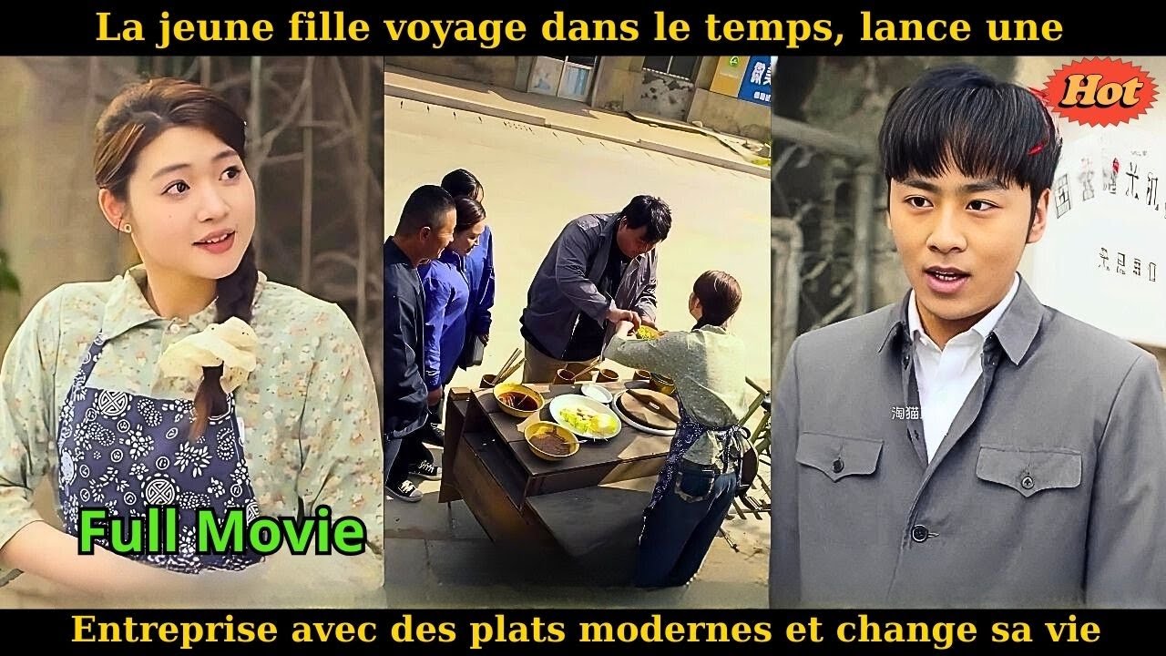 La jeune fille voyage dans le temps, lance une entreprise avec des plats modernes et change sa vie