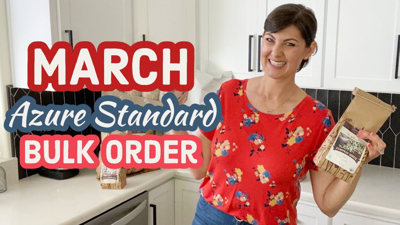 MARCH AZURE STANDARD HAUL + BULK STORAGE