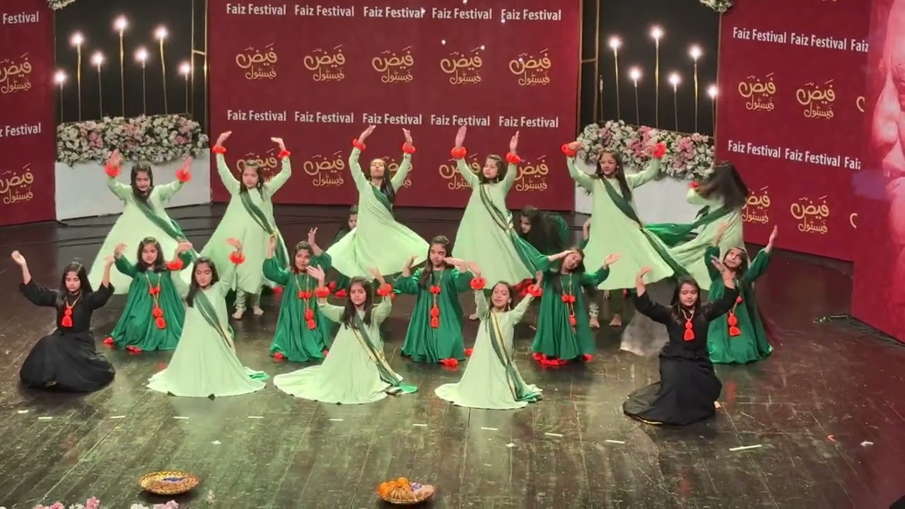 Faiz Festival-2025 performance by LGS class-4 #faiz  #festival  #lahore  #lgs