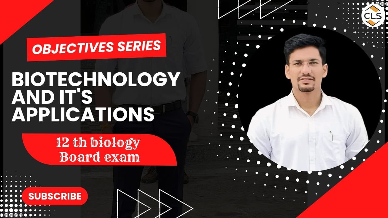 biotechnology and its application all important objectives for mp board examination 2026