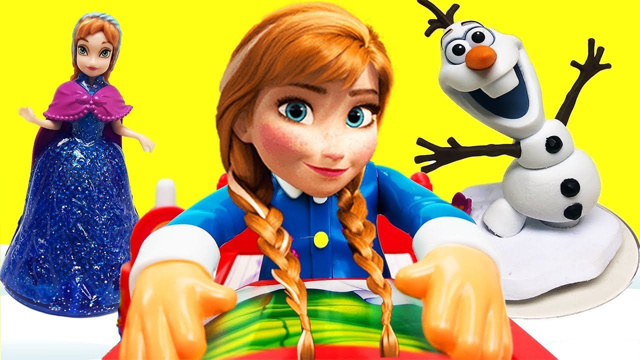 Don't Wake Anna Game with Olaf's Frozen Adventure Elsa, Kristoff & Olaf!