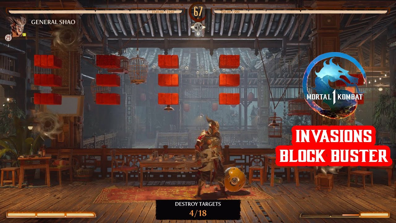 Mortal Kombat 1 - Invasions - Storms Season - Fengjian Village - BLOCK BUSTER