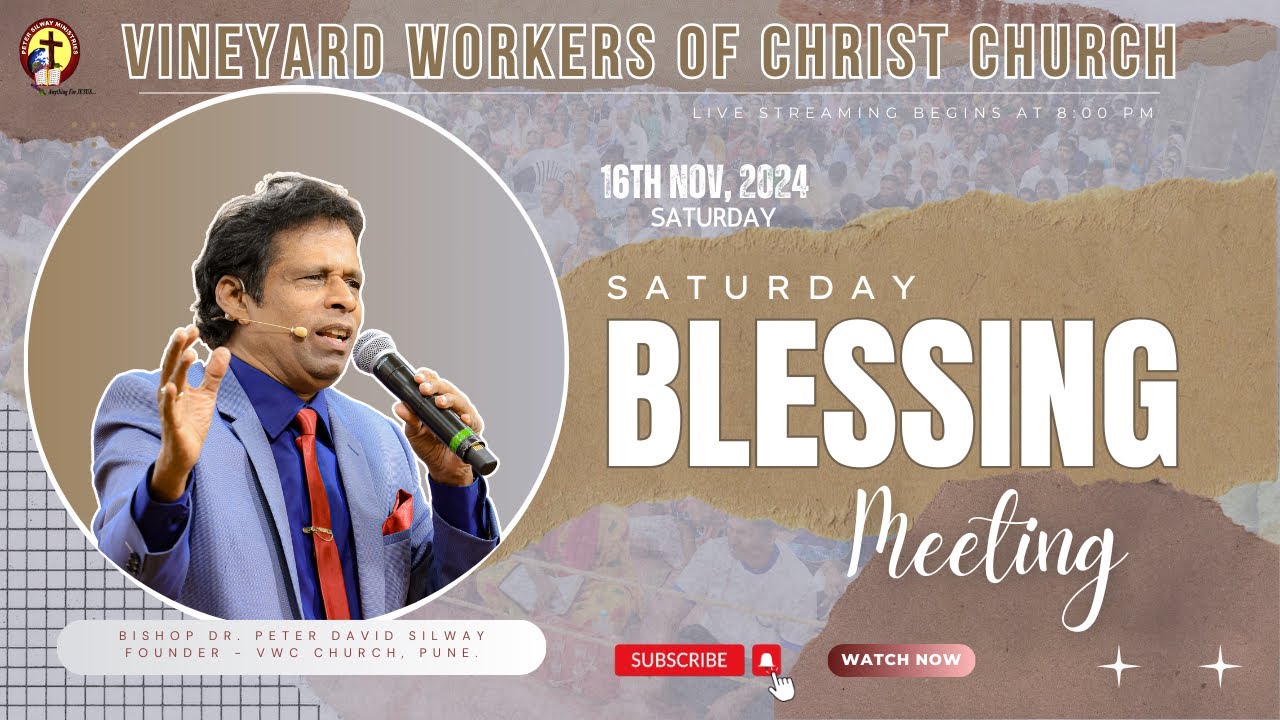 Peter Silway - SATURDAY BLESSING MEETING - 16/11/2024